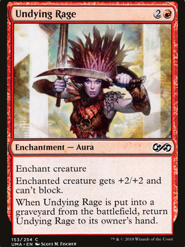 Undying Rage (UMA-153) - Ultimate Masters