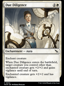 Due Diligence (MKM-014) - Murders at Karlov Manor