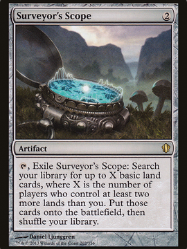 Surveyor's Scope (C13-262) - Commander 2013