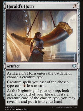 Herald's Horn (C17-053) - Commander 2017
