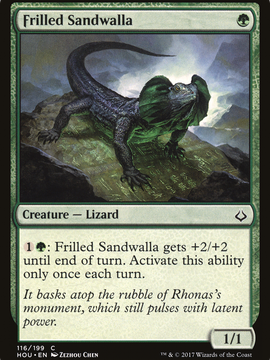 Frilled Sandwalla (HOU-116) - Hour of Devastation