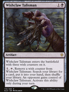 Wishclaw Talisman (ELD-110) - Throne of Eldraine Foil