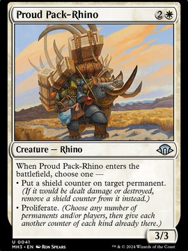 Proud Pack-Rhino (MH3-041) - Modern Horizons 3