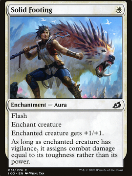 Solid Footing (IKO-031) - Ikoria: Lair of Behemoths