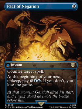 Pact of Negation (LTC-523) - Tales of Middle-earth Commander (Borderless)