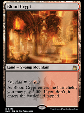 Blood Crypt (RVR-273) - Ravnica Remastered Foil