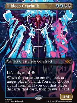 Oildeep Gearhulk (Borderless) (DFT-351) - Aetherdrift Foil