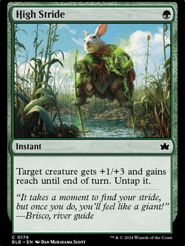 High Stride (BLB-176) - Bloomburrow Foil