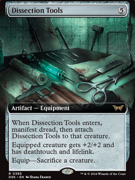 Dissection Tools (DSK-385) - Duskmourn: House of Horror: (Extended Art) Foil