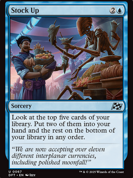 Stock Up (DFT-067) - Aetherdrift Foil