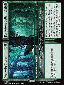Walk-In Closet // Forgotten Cellar (DSK-205) - Duskmourn: House of Horror