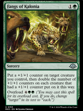 Fangs of Kalonia (MH3-153) - Modern Horizons 3 Foil