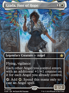 Giada, Font of Hope (FDN-298) - Foundations (Borderless) Foil