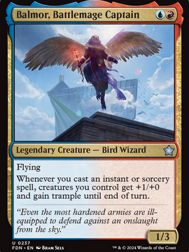 Balmor, Battlemage Captain (FDN-237) - Foundations Foil
