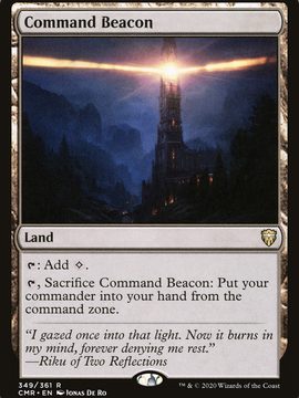 Command Beacon (CMR-349) - Commander Legends