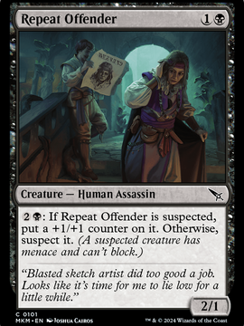 Repeat Offender (MKM-101) - Murders at Karlov Manor