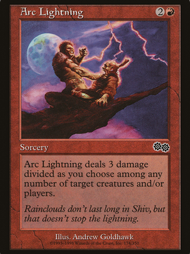 Arc Lightning (USG-174) - Urza's Saga