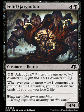 Fetid Gargantua (MH3-094) - Modern Horizons 3