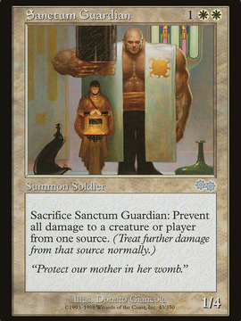 Sanctum Guardian (USG-043) - Urza's Saga