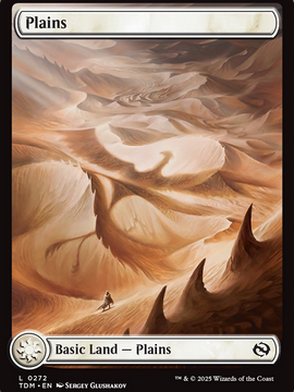 Plains (TDM-272) - Tarkir: Dragonstorm Foil