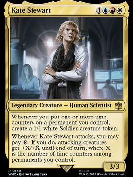 Kate Stewart (WHO-139) - Doctor Who Foil