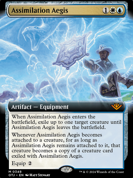 Assimilation Aegis (OTJ-348) - Outlaws of Thunder Junction: (Extended Art) Foil