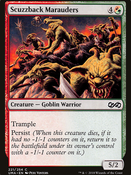Scuzzback Marauders (UMA-221) - Ultimate Masters