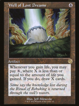 Well of Lost Dreams (BRR-062) - The Brothers' War Retro Artifacts Foil