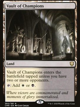 Vault of Champions (CMR-360) - Commander Legends