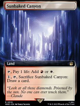 Sunbaked Canyon (WHO-519) - Doctor Who: (Extended Art)