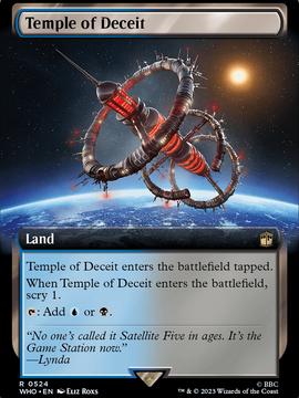 Temple of Deceit (WHO-524) - Doctor Who: (Extended Art)