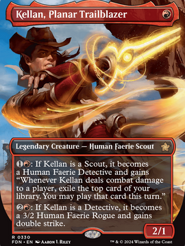 Kellan, Planar Trailblazer (FDN-330) - Foundations (Borderless) Foil