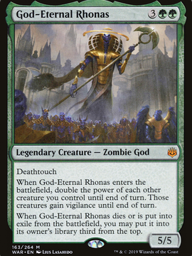 God-Eternal Rhonas (WAR-163) - War of the Spark