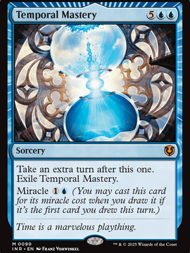 Temporal Mastery (INR-090) - Innistrad Remastered Foil