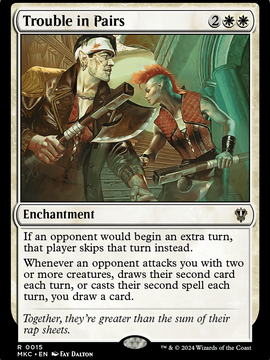 Trouble in Pairs (MKC-015) - Murders at Karlov Manor Commander