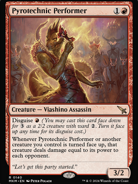 Pyrotechnic Performer (MKM-140) - Murders at Karlov Manor