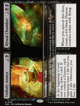 Unholy Annex // Ritual Chamber (DSK-118) - Duskmourn: House of Horror
