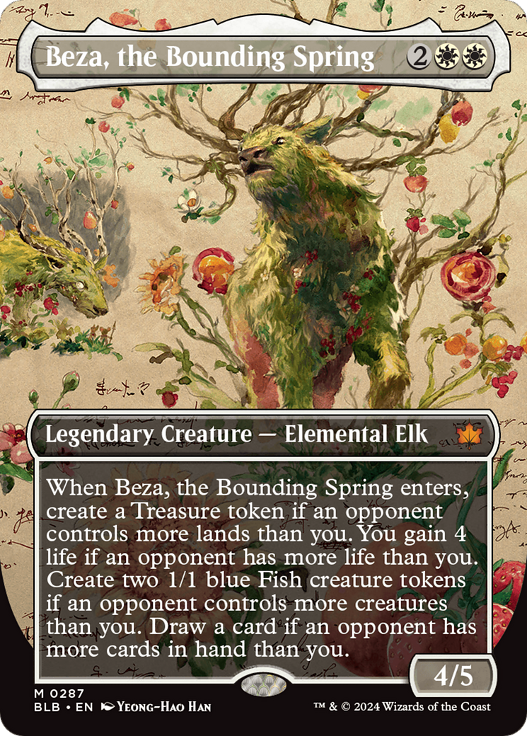 mtg bloomburrow showcase cards - Portent of Calamity - Foil - The Gathering Bloomburrow Variants Visual Spoiler -