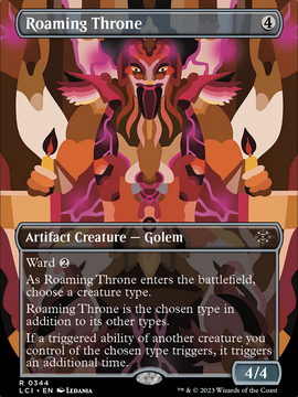 Roaming Throne (LCI-344) - The Lost Caverns of Ixalan (Borderless)