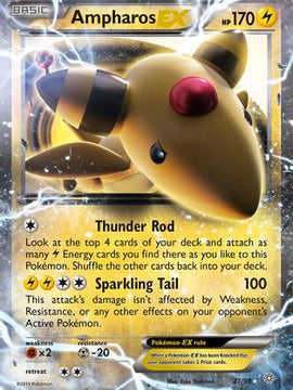 Ampharos EX (27/98) [XY: Ancient Origins]