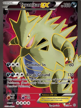 Tyranitar EX (91/98) [XY: Ancient Origins]