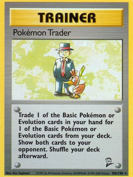 Pokemon Trader (106/130) [Base Set 2]