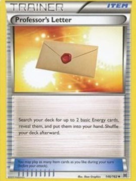 Professor's Letter (146/162) [XY: BREAKthrough]