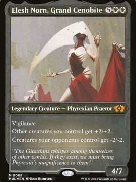 Elesh Norn, Grand Cenobite (MUL-068) - Multiverse Legends Etched Foil