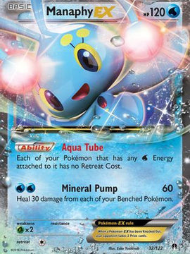 Manaphy EX (32/122) [XY: BREAKpoint]