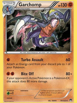 Garchomp (70/122) [XY: BREAKpoint]