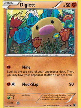 Diglett (38/83) [XY: Generations]