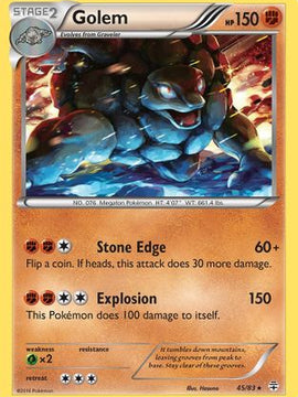 Golem (45/83) [XY: Generations]