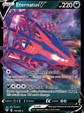 Eternatus V (116/189) [Sword & Shield: Darkness Ablaze]