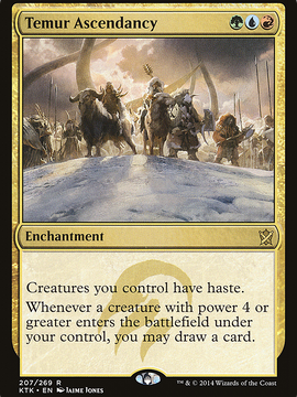 Temur Ascendancy (KTK-207) - Khans of Tarkir Foil
